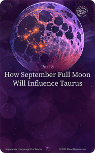 Taurus Horoscope September Monthly Taurus Moon Omens