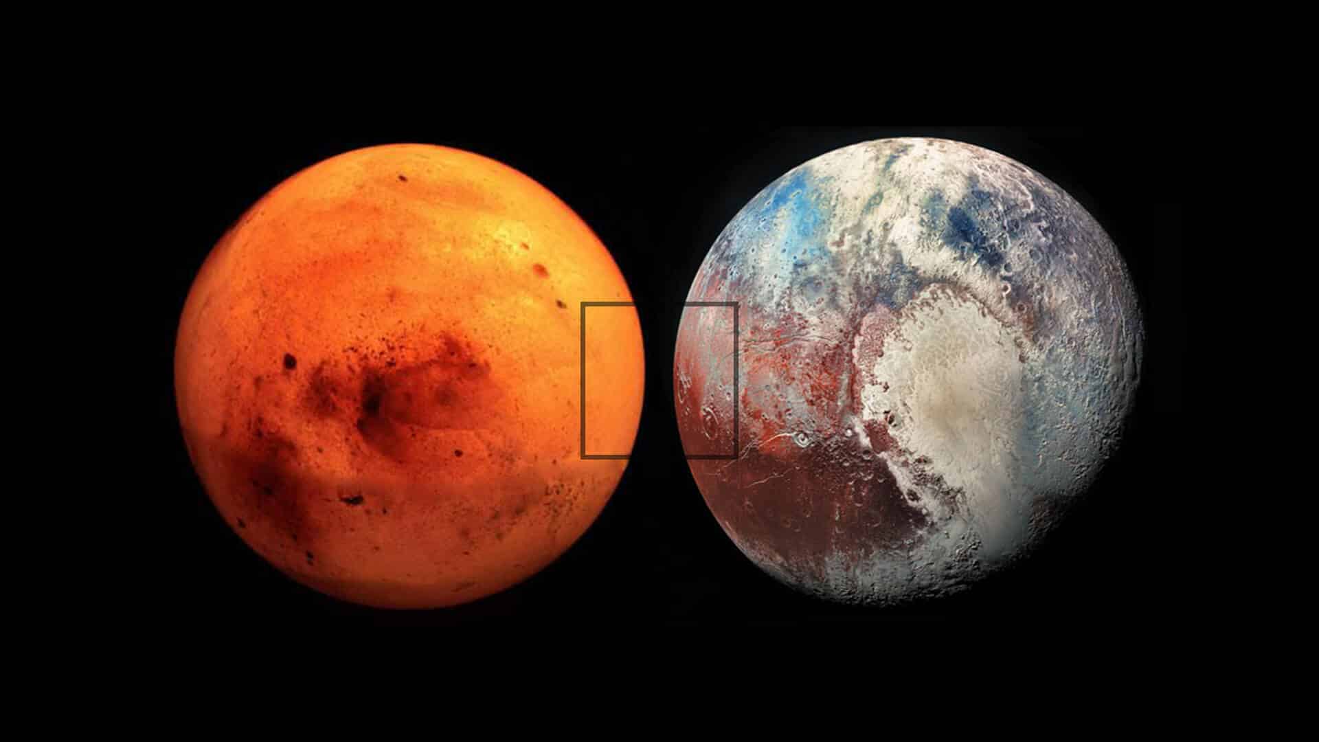 Mars square Pluto: an Evolutionary Crossroads