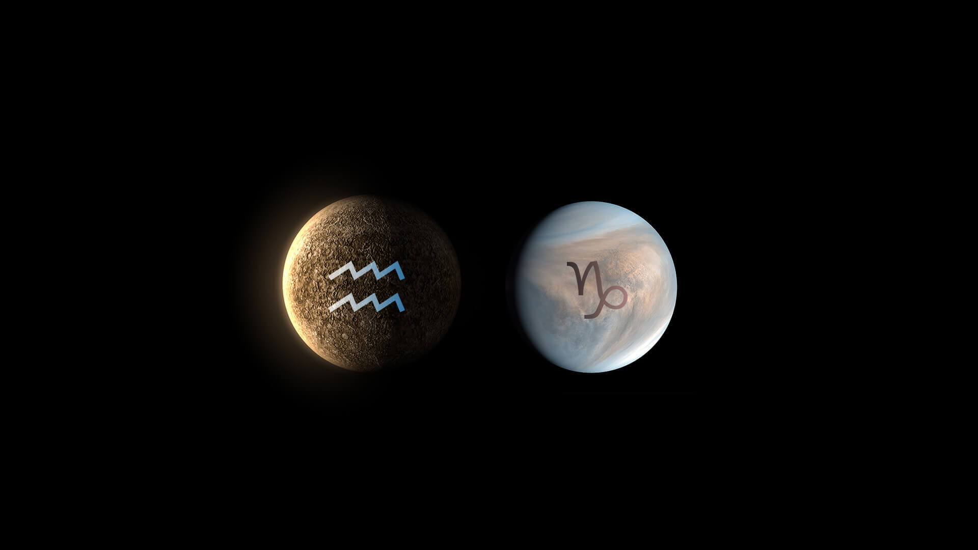 Mercury enters Aquarius & Venus enters Capricorn