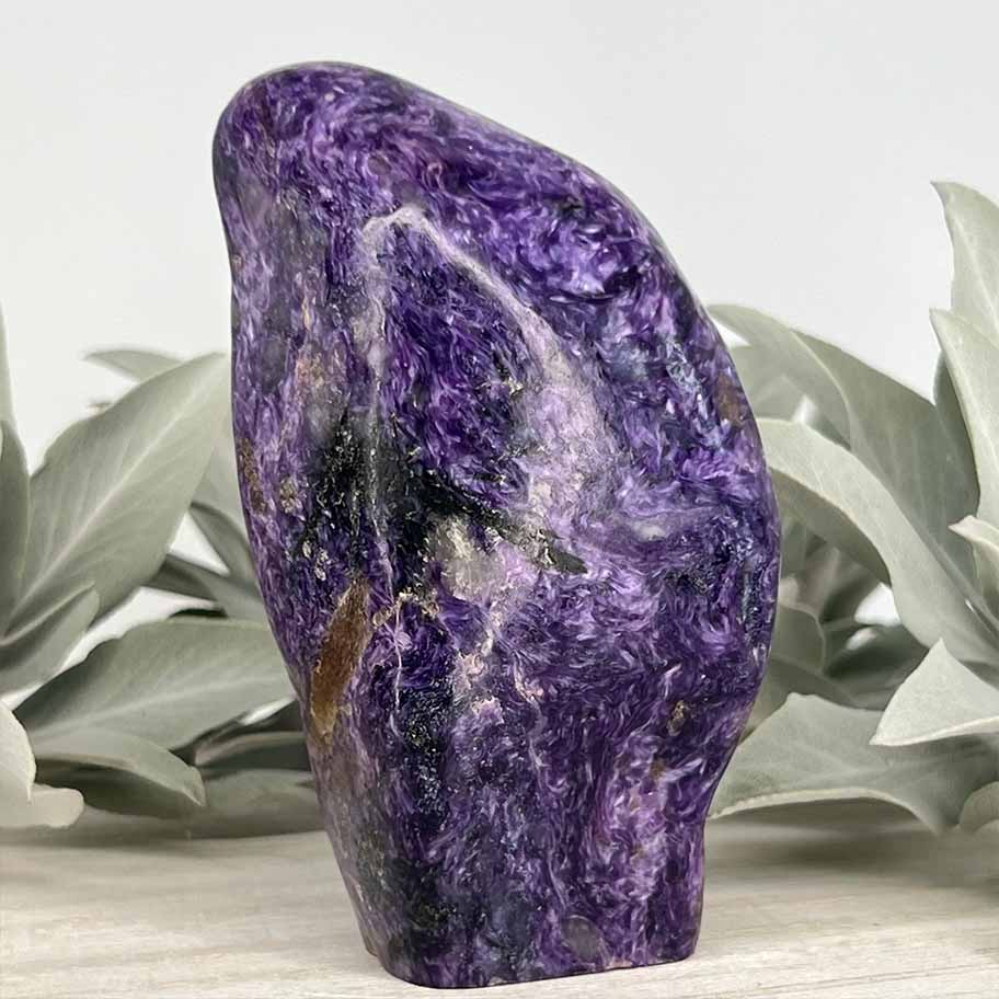 Crystal Charoite Connection Item