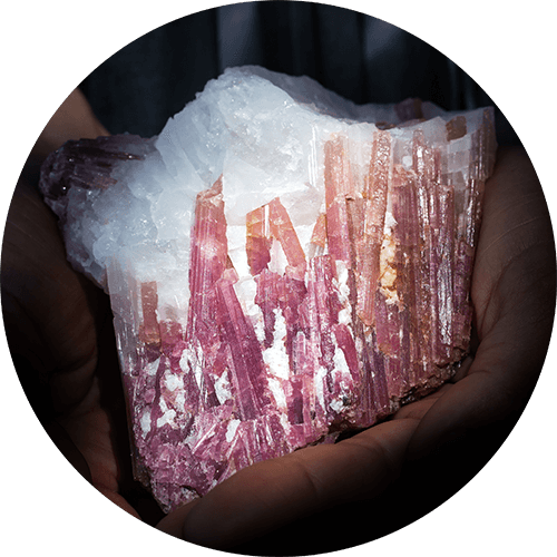 crystal icon Pink Tourmaline